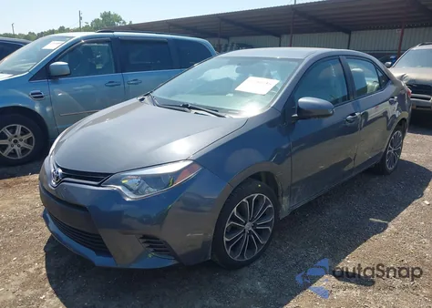 2016 Toyota Corolla Le from USA, damaged, VIN 5YFBURHE8GP486834